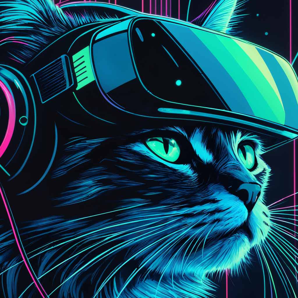 Meet the Cybercat: A Symbol of Futuristic Fascination and Style